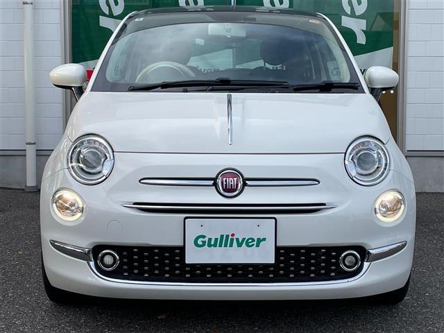 ５００ １．２　ドルチェ　ワンオーナーガラスルーフ純正ホイール夏タイヤ装着純正フロアマットステアリングスイッチハンズフリーパドルシフト前後ドライブレコーダースペアキー１個（24枚目）