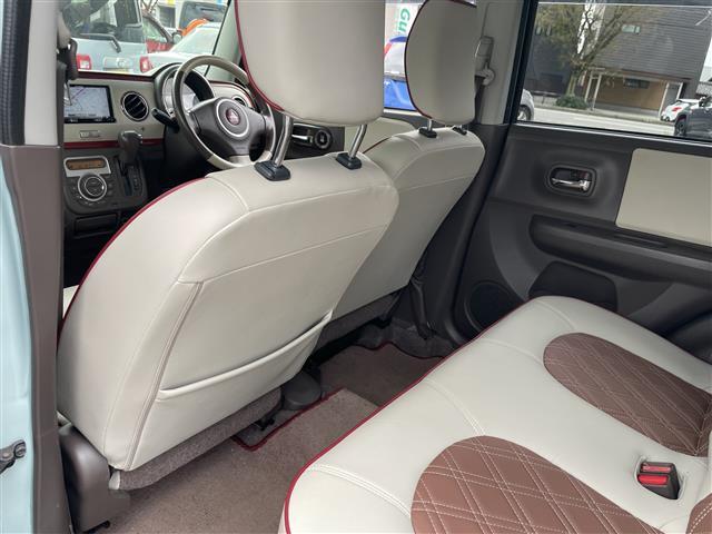 アルトラパンショコラ Ｘ　４ＷＤメモリナビワンセグテレビバックカメラアイドリングストップウィンカーミラードアバイザープッシュスタート純正フロアマット運転席シートヒータースペアキー１個（36枚目）