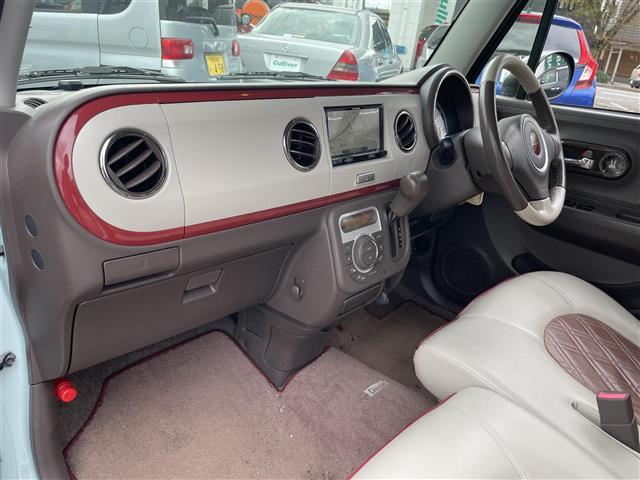 アルトラパンショコラ Ｘ　４ＷＤメモリナビワンセグテレビバックカメラアイドリングストップウィンカーミラードアバイザープッシュスタート純正フロアマット運転席シートヒータースペアキー１個（38枚目）