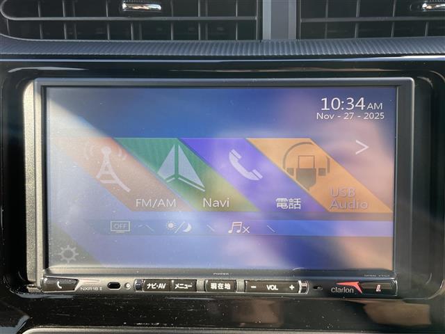 アクア Ｇ　メモリナビバックカメラ純正ホイール冬タイヤウィンカーミラークルーズコントロールドアバイザープッシュスタートＥＴＣフロアマット走行モードレベライザーＢｌｕｅｔｏｏｔｈステアリング（2枚目）