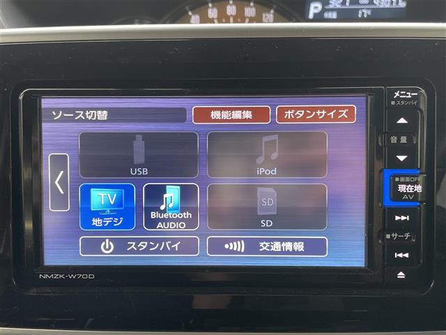 ムーヴキャンバス Gブラックアクセントリミテッド SAIII ワンオーナー純正ホイール夏タイヤ装着ドライブレコーダーメモリナビフルセグテレビバックカメラアラウンドビューモニタードアバイザープッシュスタート両側パワースライドドア純正フロアマット(2枚目)