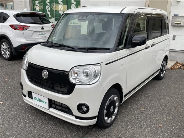 ムーヴキャンバス Gブラックアクセントリミテッド SAIII ワンオーナー純正ホイール夏タイヤ装着ドライブレコーダーメモリナビフルセグテレビバックカメラアラウンドビューモニタードアバイザープッシュスタート両側パワースライドドア純正フロアマット(23枚目)