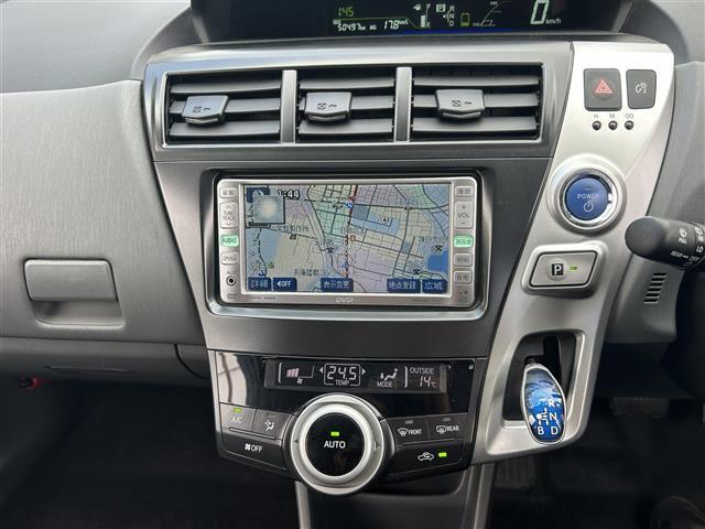 プリウスアルファ Ｓ　Ｌセレクション　★純正ナビ（ＮＤＤＮ－Ｗ５７）（ＡＭ／ＦＭ／ＤＶＤ／ＣＤ）★ＥＴＣ★プッシュスタート★ＡＡＣ★パワーウィンドウ★スマートキー★カーテンエアバック★電動格納ミラー★オートライト（6枚目）