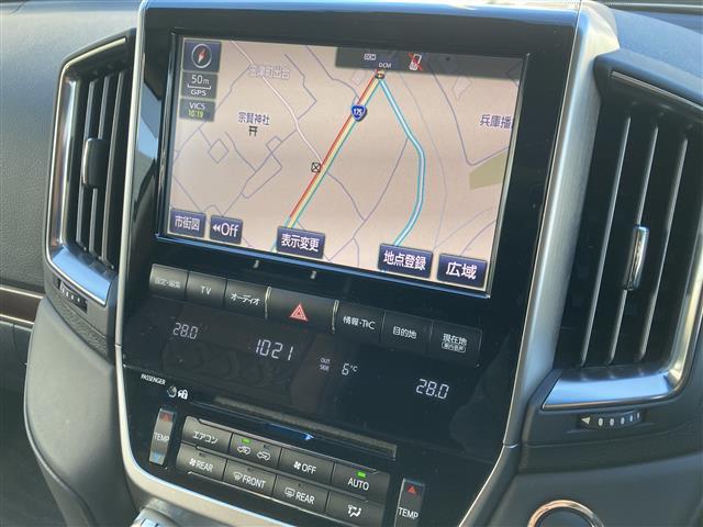 ランドクルーザー ＡＸ　★ワンオーナー★純正ナビ★フルセグＴＶ／ＣＤ／ＤＶＤ／ＳＤ／Ｂｌｕｅｔｏｏｔｈ／ＦＭ／ＡＭ★パノラミックビューモニター★ビルトインＥＴＣ２．０★前　ドライブレコーダー★モデリスタエアロ（4枚目）