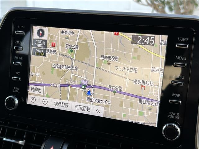 Ｃ－ＨＲ Ｇ　１オナ／純正ＤＡ／ナビＴＶキット／Ｄ毎年記録／ＥＴＣ（9枚目）