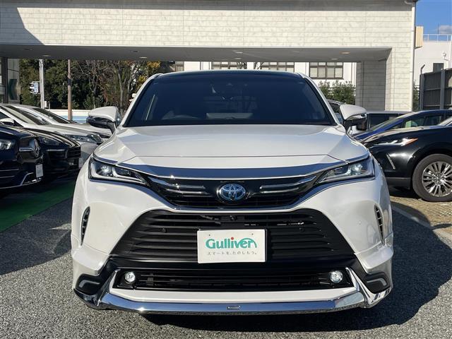 ハリアーハイブリッド Ｚ　レザーパッケージ　１オナ／調光パノラマＲ／モデリスタエアロＧＲＡＮ　ＢＬＡＺＥ　ＳＴＹＬＥ／フロントエアロＬＥＤ付／シグネチャーイルミ／パノラミックビュー／置く充電（2枚目）