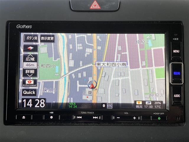 フリードハイブリッド ハイブリッド・クロスターホンダセンシング　☆ワンオーナー☆純正メモリナビ【フルセグ・ＤＶＤ再生可・ＣＤ・Ｂｌｕｅｔｏｏｔｈ】☆バックカメラ☆ビルトインＥＴＣ☆両側パワースライドドア☆ホンダセンシング【衝突軽減ブレーキ・前後誤発進（5枚目）