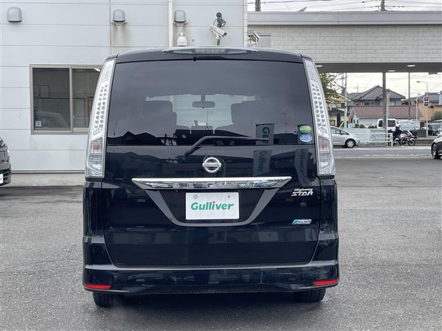 セレナ ハイウェイスターＧ　Ｓ－ハイブリッド　エアロモード　７インチ純正ナビ（ＣＤ／ＤＶＤ／フルセグ）Ｂｌｕｅｔｏｏｔｈクルーズコントロールプッシュスタートオートライトシフトロック機能ＥＴＣ純正フロアマットドアバイザー片側パワースライドドアバックカメラ（2枚目）
