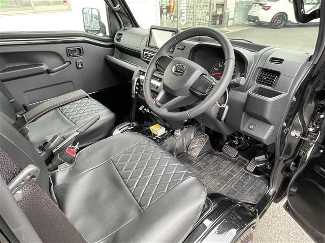 ハイゼットトラック ジャンボ　エクストラ　ナビゲーション　フルセグテレビ　ＣＤ＆ＤＶＤ　ブルートゥ―ス　ＵＳＢ接続　バックカメラ　ドライブレコーダ―　ＥＴＣ　プッシュスタート　衝突軽減ブレーキ　保証書　取扱説明書　整備手帳　スマートキーＸ２個（18枚目）