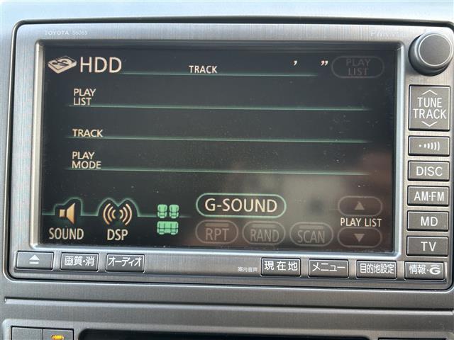 アルファードV AS ワンオーナー 純正HDDナビ FM/AM/CD/DVD/MD/アナログ サンルーフ 純正フリップダウンモニター バックカメラ 100V充電 両側パワースライドドア HIDヘッドライト フォグランプ(3枚目)