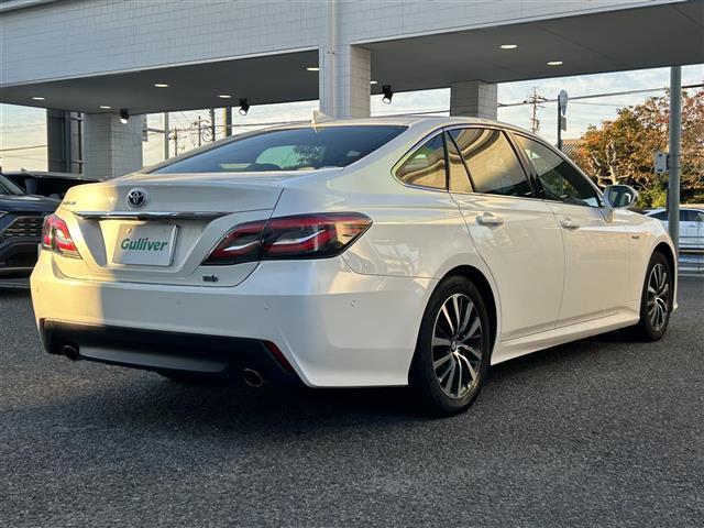 クラウンハイブリッド Ｓ　Ｃパッケージ　メーカー８型ナビ　全周囲カメラ　ドラレコ　ＨＵＤ　ビルトインＥＴＣ　追従クルコン　衝突軽減　レーンキープアシスト　電動Ｐ　オートブレーキホールド　ＲＳＡ　ＲＣＴＡ　ＢＳＭ　ＬＥＤ　レザーシート　保証書（35枚目）