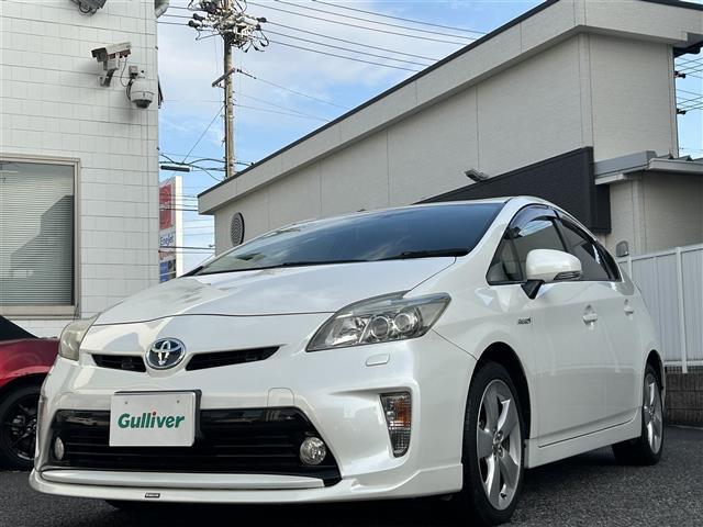 プリウス Ｇツーリングセレクション　純正ＨＤＤナビ　ＦＭ／ＡＭ／ＣＤ／ＤＶＤ／ＢＴ／フルセグ　モデリスタエアロ　バックカメラ　パワーシート（Ｄ席）　ハーフレザーシート　ＬＥＤヘッドライト　フォグランプ　純正ＡＷ１７インチ　電動格納ミラー（31枚目）