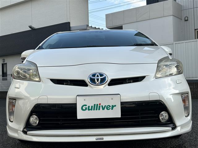 プリウス Ｇツーリングセレクション　純正ＨＤＤナビ　ＦＭ／ＡＭ／ＣＤ／ＤＶＤ／ＢＴ／フルセグ　モデリスタエアロ　バックカメラ　パワーシート（Ｄ席）　ハーフレザーシート　ＬＥＤヘッドライト　フォグランプ　純正ＡＷ１７インチ　電動格納ミラー（32枚目）