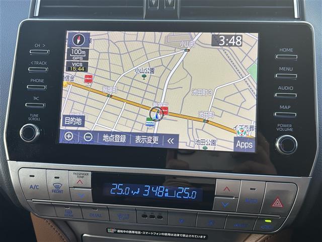 ランドクルーザープラド TX Lパッケージ 70thアニバーサリーリミテッド ワンオーナー メーカーナビ FM/AM/BT/USB/Miracast/フルセグ 全方位カメラ サンルーフ トヨタセーフティーセンス ETC2.0 レザーシート エアーシート ドライブレコーダー(2枚目)