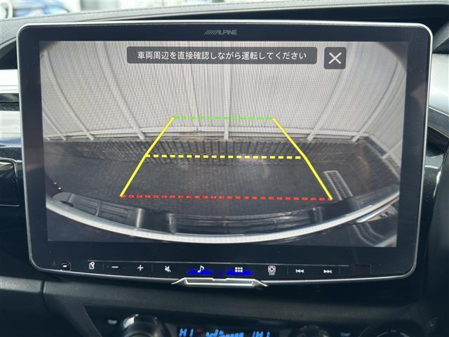 ハイラックス Z ワンオーナー 4WD 社外ディスプレイオーディオ AM FM BT LDA PCS RSA クリアランスソナー DAC バックカメラ 純正アルミ ETC オート格納ミラー スマートキー スペアキー(4枚目)