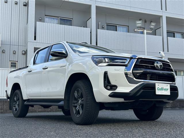 ハイラックス Z ワンオーナー 4WD 社外ディスプレイオーディオ AM FM BT LDA PCS RSA クリアランスソナー DAC バックカメラ 純正アルミ ETC オート格納ミラー スマートキー スペアキー(25枚目)