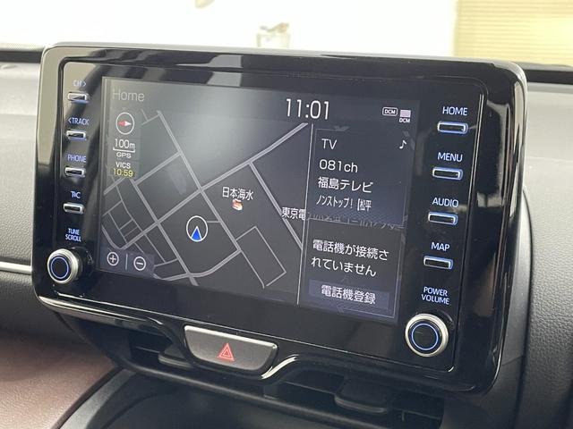 ヤリスクロス ハイブリッドＺ　衝突軽減ブレーキ　純正ディスプレイオーディオ　　Ｂｌｕｅｔｏｏｔｈ　フルセグ　全方位カメラ　　ドラレコ付きデジタルミラー　ＬＥＤヘッドライト　シートヒーター　パワーシート（8枚目）