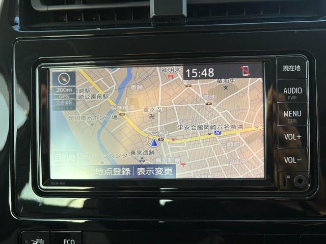 プリウス SセーフティプラスII 禁煙 ワンオーナー 純正ナビ 地デジTV Bluetooth バックカメラ ドライブレコーダー ETC 前後コーナーセンサー LEDオートハイビーム レーダークルーズ LKA BSM 1500W電源(4枚目)