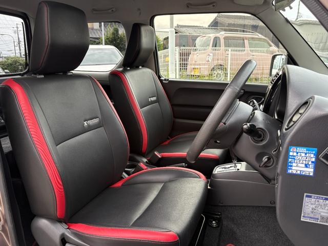 ジムニー クロスアドベンチャー　禁煙　パートタイム４ＷＤ　背面タイヤ　ＥＴＣ　ナビ　地デジＴＶ　ＤＶＤ　ＵＳＢ　シートヒーター　ハーフレザーシート　純正フロアマット　純正アルミホイール　ドアバイザー　フォグランプ　保証書　取扱説明書（30枚目）