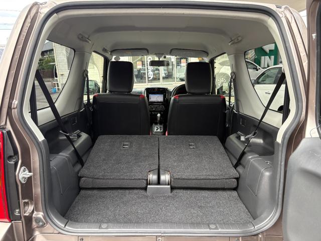 ジムニー クロスアドベンチャー　禁煙　パートタイム４ＷＤ　背面タイヤ　ＥＴＣ　ナビ　地デジＴＶ　ＤＶＤ　ＵＳＢ　シートヒーター　ハーフレザーシート　純正フロアマット　純正アルミホイール　ドアバイザー　フォグランプ　保証書　取扱説明書（37枚目）