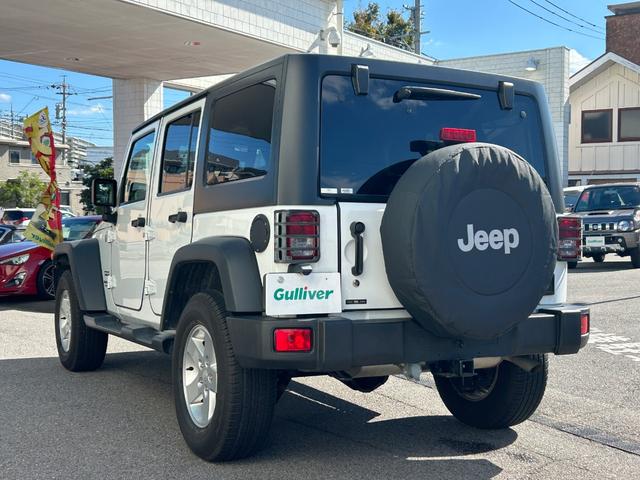 ジープ・ラングラーアンリミテッド スポーツ 4WD 社外ナビ フルセグTV DVD再生 Bluetooth接続 サイド バックカメラ デジタルミラー ドラレコ ETC クルコン ダウンヒルアシスト 横滑り防止 背面タイヤ 前後フォグランプ(46枚目)