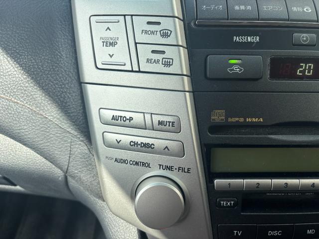 ハリアー 240G Lパッケージ 禁煙 ワンオーナー バックカメラ 純正HDDナビ ビルトインETC パワーシート 純正フロアマット 純正アルミホイール オートライト AFS ABS 保証書 取扱説明書 スペアキー(6枚目)