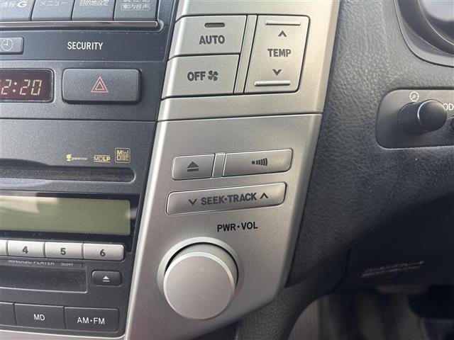 ハリアー 240G Lパッケージ 禁煙 ワンオーナー バックカメラ 純正HDDナビ ビルトインETC パワーシート 純正フロアマット 純正アルミホイール オートライト AFS ABS 保証書 取扱説明書 スペアキー(7枚目)