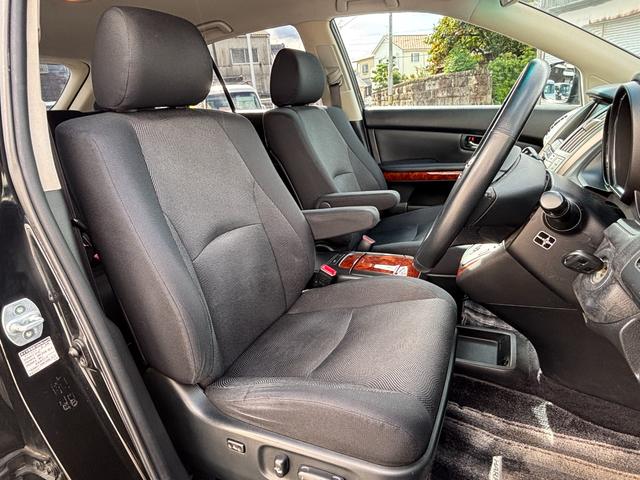 ハリアー 240G Lパッケージ 禁煙 ワンオーナー バックカメラ 純正HDDナビ ビルトインETC パワーシート 純正フロアマット 純正アルミホイール オートライト AFS ABS 保証書 取扱説明書 スペアキー(36枚目)