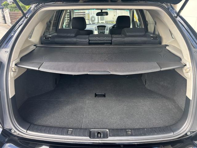 ハリアー 240G Lパッケージ 禁煙 ワンオーナー バックカメラ 純正HDDナビ ビルトインETC パワーシート 純正フロアマット 純正アルミホイール オートライト AFS ABS 保証書 取扱説明書 スペアキー(43枚目)