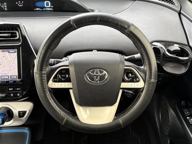 プリウス Ｓセーフティプラス　☆純正ナビ・Ｂｌｕｅｔｏｏｔｈａｕｄｉｏ・ＴＶ・ＤＶＤ☆バックカメラ☆ビルトインＥＴＣ２．０☆レーダークルーズコントロール☆ドライブレコーダー☆サンルーフ☆ローダウン☆モデリスタエアロ（9枚目）