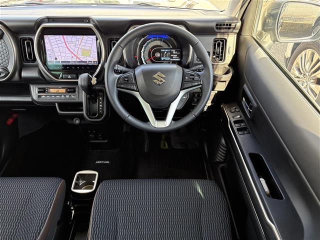 ハスラー ＪスタイルＩＩ　禁煙　９インチナビ　全方位カメラ　フルセグＴＶ　ＤＶＤ再生　ＢＴ　ＵＳＢ　ビルトインＥＴＣ　前後ドラレコ　レーダークルーズ　ＬＫＡ　衝突軽減　横滑り防止　ＬＥＤオートハイビーム　シートヒーター（2枚目）