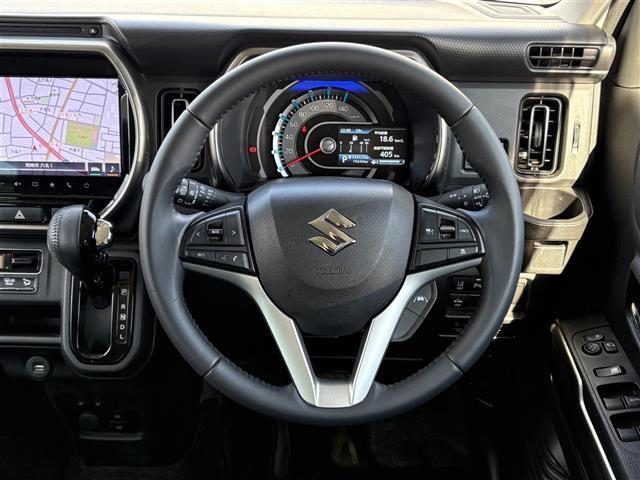 ハスラー ＪスタイルＩＩ　禁煙　９インチナビ　全方位カメラ　フルセグＴＶ　ＤＶＤ再生　ＢＴ　ＵＳＢ　ビルトインＥＴＣ　前後ドラレコ　レーダークルーズ　ＬＫＡ　衝突軽減　横滑り防止　ＬＥＤオートハイビーム　シートヒーター（11枚目）