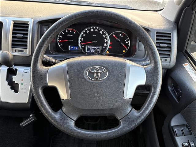 ハイエースバン ロングスーパーGL 社外ナビ Bluetooth フルセグTV DVD再生 バックカメラ ビルトインETC 両側イージークローザースライドドア ディーゼル車 ヘッドライトレベライザー 全席シートカバー ドアバイザー(9枚目)