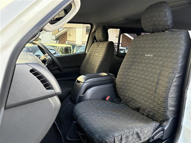 ハイエースバン ロングスーパーGL 社外ナビ Bluetooth フルセグTV DVD再生 バックカメラ ビルトインETC 両側イージークローザースライドドア ディーゼル車 ヘッドライトレベライザー 全席シートカバー ドアバイザー(23枚目)