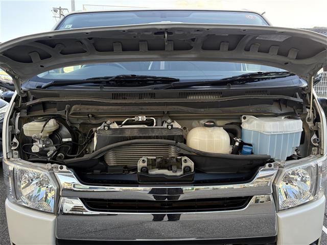 ハイエースバン ロングスーパーGL 社外ナビ Bluetooth フルセグTV DVD再生 バックカメラ ビルトインETC 両側イージークローザースライドドア ディーゼル車 ヘッドライトレベライザー 全席シートカバー ドアバイザー(39枚目)