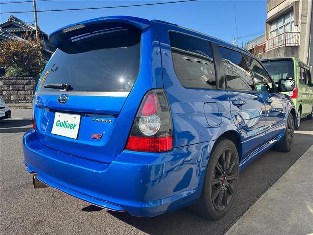 フォレスター STiバージョン 禁煙 4WD 6MT バックカメラ 社外ナビ ETC ルーフレール 電格ミラー 前後ドライブレコーダー STI純正アルミホイール STIスポイラー HIDライト ブレンボブレーキキャリパー(33枚目)