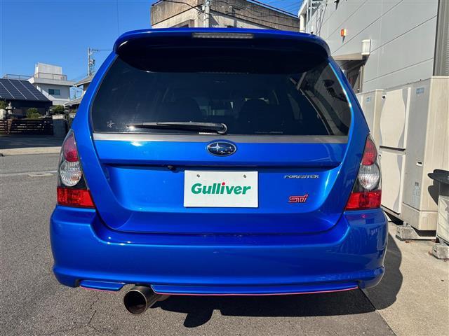 フォレスター STiバージョン 禁煙 4WD 6MT バックカメラ 社外ナビ ETC ルーフレール 電格ミラー 前後ドライブレコーダー STI純正アルミホイール STIスポイラー HIDライト ブレンボブレーキキャリパー(34枚目)