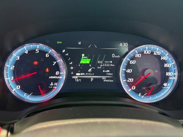 クラウン RS アドバンス 禁煙 ワンオーナー Wモニター ナビ フルセグTV DVD再生 Bluetooth USB接続 バックカメラ ビルトインETC ドラレコ シートエアコン 黒革パワーシート 追従 LKA BSM HUD(18枚目)