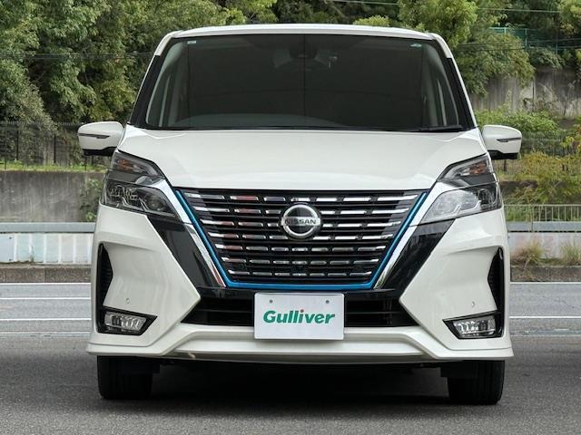 セレナ e-パワー ハイウェイスターV 純正10型ナビ 地上デジタル アラウンドビューモニター 後席モニター プロパイロット エマージェンシーブレーキ LEDヘッドライト 両側電スライドドア ETC(35枚目)