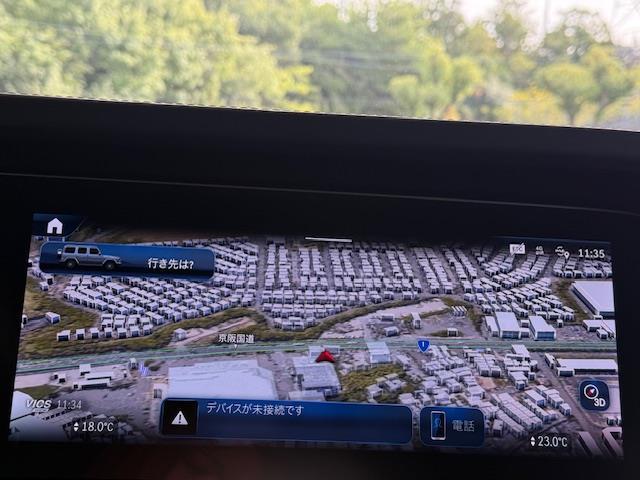 Ｇクラス Ｇ４５０ｄ　ローンチエディション　／禁煙車／ワンオーナー車／正規Ｄ車／左ハンドル／ＯＰカラー（オパリスホワイト）／チタニウムグレー内装色／ダイヤモンドステッチナッパレザーシート／／ディーラーオプションデジタルインナーミラー型前後ドラレ（18枚目）