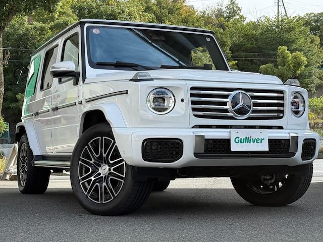 Ｇクラス Ｇ４５０ｄ　ローンチエディション　／禁煙車／ワンオーナー車／正規Ｄ車／左ハンドル／ＯＰカラー（オパリスホワイト）／チタニウムグレー内装色／ダイヤモンドステッチナッパレザーシート／／ディーラーオプションデジタルインナーミラー型前後ドラレ（36枚目）