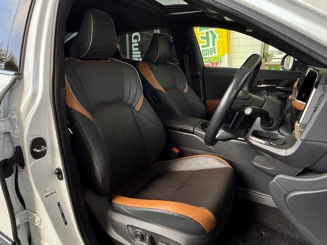 クラウンクロスオーバー ＲＳアドバンスド　／禁煙車／ワンオーナー車／モデリスタエアロ／ムーンルーフ／リアサポートパッケージ／ドライバーサポートパッケージ／本革シート（ブラック×イエローブラウン）／前席シートヒーター・エアシート／（3枚目）