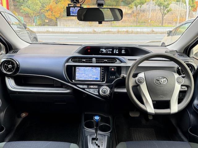 アクア Ｓ　禁煙車／純正ＳＤナビ／バックカメラ／前後ドライブレコーダー／プッシュスタートボタン／ビルトインＥＴＣ／（42枚目）