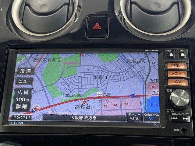 ノート メダリスト 禁煙車/純正SDナビ/全方位カメラ/バックカメラ/CD/DVD/SD/BT/AUX/HDMI/USB/ETC/ハーフレザーシート(10枚目)