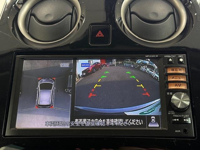 ノート メダリスト 禁煙車/純正SDナビ/全方位カメラ/バックカメラ/CD/DVD/SD/BT/AUX/HDMI/USB/ETC/ハーフレザーシート(12枚目)