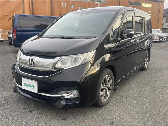 ステップワゴンスパーダ スパーダ ホンダセンシング ワンオーナー CMBS(衝突軽減ブレーキ) アダプティブクルーズコントロール LKASディーラー純正ナビ フルセグ Bluetooth SD バックカメラ 両側パワースライドドア サンシェード ETC(18枚目)