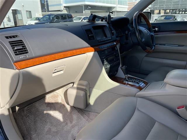 マークⅡ グランデG 純正ナビ レザーシート パワーシート HIDライト ウッドコンビハンドル キーレス(12枚目)