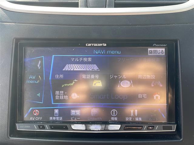 スイフトスポーツ ベースグレード　ワンオーナー　６速マニュアル　社外ナビ　社外１７インチＡＷ　ＨＩＤヘッドライト　スマートキー　プッシュスタート（6枚目）