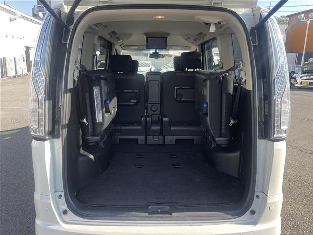 セレナ ハイウェイスター Vセレクション+セーフティ SHV エマージェンシーブレーキ アラウンドビューモニター 車線逸脱警報 クルーズコントロール フリップダウンモニター 純正SDナビ フルセグ Bluetooth SD 両側パワースライドドア LEDヘッド(13枚目)