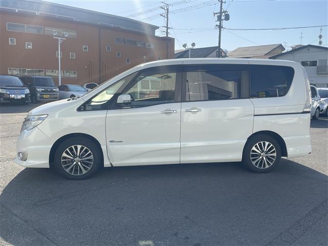 セレナ ハイウェイスター Vセレクション+セーフティ SHV エマージェンシーブレーキ アラウンドビューモニター 車線逸脱警報 クルーズコントロール フリップダウンモニター 純正SDナビ フルセグ Bluetooth SD 両側パワースライドドア LEDヘッド(22枚目)